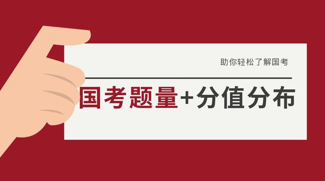 2019年國(guó)家公務(wù)員考試，行測(cè)分值分布表匯總！