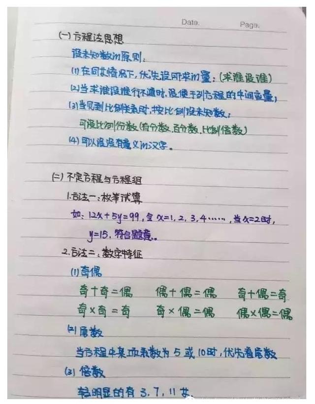 行測公式記不??？學(xué)霸幾張筆記就搞定了！