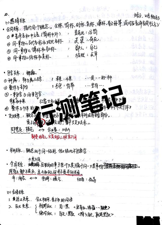 2020國考省考公考筆記，分享上岸大神如何總結(jié)歸納